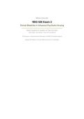 NSG 526 EXAM 2 ACTUAL 2026&sol;2027 &vert; Clinical Modalities Adv&period; Psych &ndash; Wilkes &vert; Verified Q&A with Rationales &vert; Pass Guaranteed &ndash; A&plus; Graded&NewLine;&NewLine;