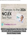 HESI Comprehensive Review for the NCLEX-RN&reg; Examination &vert; Mock Test & Study Guide 2026-2027