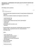 NUR 390 EXAM 2 &vert; COMPREHENSIVE STUDY GUIDE&comma; NCLEX-STYLE PRACTICE QUESTIONS AND ANSWERS 2026&sol;2027
