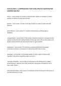 NUR 303 EXAM 1 &vert; COMPREHENSIVE STUDY GUIDE&comma; PRACTICE QUESTIONS AND ANSWERS 2026&sol;2027