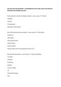 NUR 390 FINAL EXAM BLUEPRINT &vert; COMPREHENSIVE STUDY GUIDE&comma; NCLEX-STYLE PRACTICE QUESTIONS AND ANSWERS 2026&sol;2027