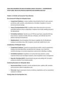 FINAL EXAM BLUEPRINT FOR NUR 390 NURSING CARE OF THE ADULT I &vert; COMPREHENSIVE STUDY GUIDE&comma; NCLEX-STYLE PRACTICE QUESTIONS AND ANSWERS 2026&sol;2027