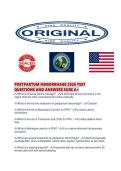 POSTPARTUM HEMORRHAGE 2026 TEST QUESTIONS AND ANSWERS SURE