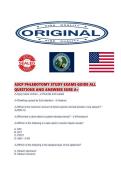 ASCP PHLEBOTOMY STUDY EXAMS GUIDE ALL QUESTIONS AND ANSWERS SURE