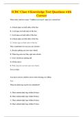 ICBC Class 4 Knowledge Test Questions with&NewLine;Correct