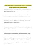 CS 7643 QUIZ 3 EXAM &vert;  COMPLETE QUESTIONS WITH 100&percnt; RATED EXPERT SOLUTIONS &vert;2026 LATEST UPDATED