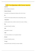 ICBC Test Questions with Correct Answers
