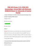 PCB 3233 Exam 3 V1&ndash;V3 &vert; PCB 3233 Immunology &vert; University of Central Florida &vert; Actual Q&A with Rationale &lpar;PCB3233 Exam 3&rpar;