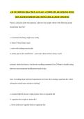ATI NUTRITION PRACTICE A EXAM &vert;  COMPLETE QUESTIONS WITH 100&percnt; RATED EXPERT SOLUTIONS &vert;2026 LATEST UPDATED