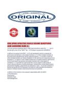 SWE EPME UPDATED FINALS EXAMS QUESTIONS AND ANSWERS SURE 
