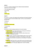 BIO 182 Module 1 Lecture Quiz &vert; Questions and Answers &vert; 2026 Updated &vert; 100&percnt; Correct - ASU&period;&NewLine;