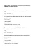 NUR 4390 EXAM 1 &vert; COMPREHENSIVE STUDY GUIDE&comma; NCLEX-STYLE PRACTICE QUESTIONS AND ANSWERS 2026&sol;2027