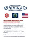 ITN 262 UPDATED COMPREHENSIVE EXAMS QUESTIONS AND ANSWERS SURE