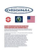 COURT INTERPRETER UPDATED EXAMS TEST PAPER QUESTIONS AND ANSWERS SURE