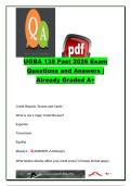 UGBA 135 Past Exam &lpar;2026&rpar; &vert; 120&plus; Expert-Verified Exam Questions & Answers &vert; Personal Finance&comma; Investing&comma; Credit Scores&comma; Retirement Planning&comma; Bankruptcy & Time Value of Money