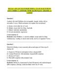 Relias Advanced Dysrhythmia Test Bank &vert; 200&plus; ECG Practice Questions & Answers&NewLine;&NewLine;