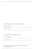 SOLAR TEST QUESTIONS WITH 100&percnt; CORRECT ANSWERS