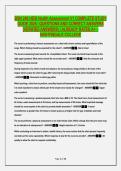 BSN 246 HESI Health Assessment V1 COMPLETE STUDY GUIDE 2026 &vert; QUESTIONS AND CORRECT ANSWERS &lpar;VERIFIED ANSWERS&rpar; &vert; ALREADY RATED A&plus; &ndash; NIGHTINGALE COLLEGE