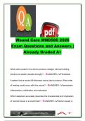 WND 580 WOUND CARE EXAM COMPLETE PACKAGE DEAL