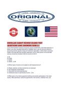 ENROLLED AGENT REVIEW EXAMS TEST QUESTIONS AND ANSWERS SURE