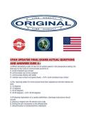 CPAN UPDATED FINAL EXAMS ACTUAL QUESTIONS AND ANSWERS SURE A&period;pdf