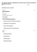 NUR 2090 EXAM 3 REVIEW &vert; COMPREHENSIVE STUDY GUIDE&comma; NCLEX-STYLE PRACTICE QUESTIONS AND ANSWERS 2026&sol;2027
