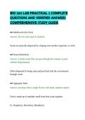 BIO 203 LAB PRACTICAL 2 COMPLETE&NewLine;QUESTIONS AND VERIFIED ANSWERS&NewLine;COMPREHENSIVE STUDY GUIDE&NewLine;