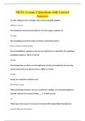 NETA 3 exam 1 Questions with Correct&NewLine;Answers