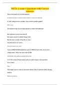 NETA 2 exam 1 Questions with Correct&NewLine;Answers