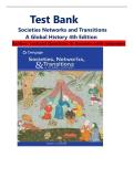 Complete Test Bank Societies Networks and Transitions A Global History 4th Edition Lockard Questions & Answers with rationales &comma;Chapter 1-31 &vert;Newest Version 2026