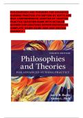 PHILOSOPHIES AND THEORIES FOR ADVANCED NURSING PRACTICE 4TH EDITION BY BUTTS AND RICH COMPREHENSIVE CHAPTER BY CHAPTER PRACTICE QUESTION BANK WITH DETAILED ANSWER EXPLANATIONS REVIEW RATIONALES COMPLETE STUDY GUIDE 2026 2027 EDITION GRADED A &plus;