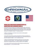 NURS 5463 CORE MAIN EXAMINATION ALL QUESTIONS AND ANSWERS SURE 