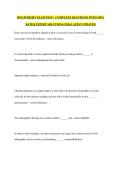 MILLWRIGHT EXAM TEST &vert;  COMPLETE QUESTIONS WITH 100&percnt; RATED EXPERT SOLUTIONS &vert;2026 LATEST UPDATED