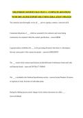 MILLWRIGHT JOURNEYMAN TEST 5 &vert;  COMPLETE QUESTIONS WITH 100&percnt; RATED EXPERT SOLUTIONS &vert;2026 LATEST UPDATED
