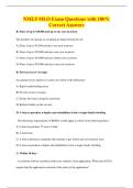 NMLS MLO Exam Questions with 100&percnt;&NewLine;Correct Answers