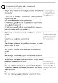Hootsuite Certification Exam Study Guide 2025 &sol; Score 100&percnt; &sol; New Version &sol; Social Media Test Bank & Exam Prep&NewLine;&NewLine;