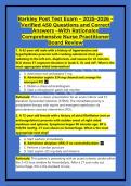 Barkley Post Test Exam &ndash; 2025&ndash;2026 &ndash; Verified 450 Questions and Correct Answers &ndash;With Rationales Comprehensive Nurse Practitioner Board Review 