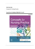 Updated Latest Concepts for Nursing Practice 3rd Edition by Jean Giddens Test Bank Nursing Concepts Concept Based Nursing Comprehensive Chapter by Chapter Exam Questions with Verified Answers for Undergraduate Nursing Students NCLEX Preparation Faculty Te