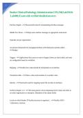 Beaker Clinical Pathology Administration CPL250&lpar;Lab350 & Lab400&rpar; Exam with verified detailed answers 