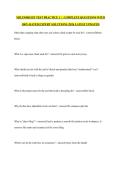 MILLWRIGHT TEST PRACTICE 1  &vert;  COMPLETE QUESTIONS WITH 100&percnt; RATED EXPERT SOLUTIONS &vert;2026 LATEST UPDATED