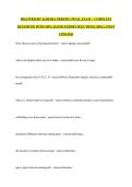MILLWRIGHT ALBERTA PERIOD 1 FINAL EXAM  &vert;  COMPLETE QUESTIONS WITH 100&percnt; RATED EXPERT SOLUTIONS &vert;2026 LATEST UPDATED