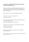 NUR 202 EXAM 1 &vert; COMPREHENSIVE STUDY GUIDE&comma; NCLEX-STYLE PRACTICE QUESTIONS AND ANSWERS 2026&sol;2027