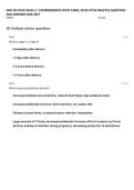 NUR 202 WVJC EXAM 2 &vert; COMPREHENSIVE STUDY GUIDE&comma; NCLEX-STYLE PRACTICE QUESTIONS AND ANSWERS 2026&sol;2027