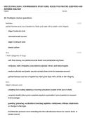 NUR 202 FINAL EXAM &vert; COMPREHENSIVE STUDY GUIDE&comma; NCLEX-STYLE PRACTICE QUESTIONS AND ANSWERS 2026&sol;2027