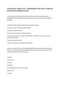 NUR 202 EXAM 2 WEEKS 5-8 ATI &vert; COMPREHENSIVE STUDY GUIDE&comma; ATI PRACTICE QUESTIONS AND ANSWERS 2026&sol;2027