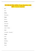 MYMBAKU&Eacute;RA R&Eacute;RA Exam Questions with&NewLine;100&percnt; Correct Answers