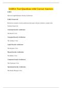 SABSA Test Questions with Correct Answers
