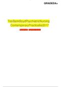 Updated Latest 2026&ndash;2027 Boyd Psychiatric Nursing Contemporary Practice 6th Edition by Mary Ann Boyd Test Bank Nursing Psychiatric Nursing Mental Health Nursing Comprehensive Chapter by Chapter Exam Questions with Verified Answers for Undergraduate Nursin
