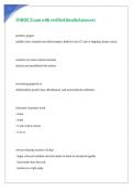 INBDE Exam with verified detailed answers