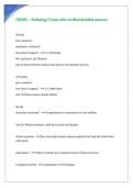 INBDE &ndash; Pathology Exam with verified detailed answers